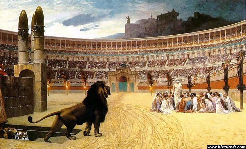 Les persécutions chrétiennes dans l'Empire romain